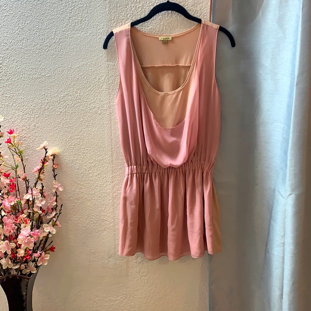 NikiBiki pink sleeveless dress